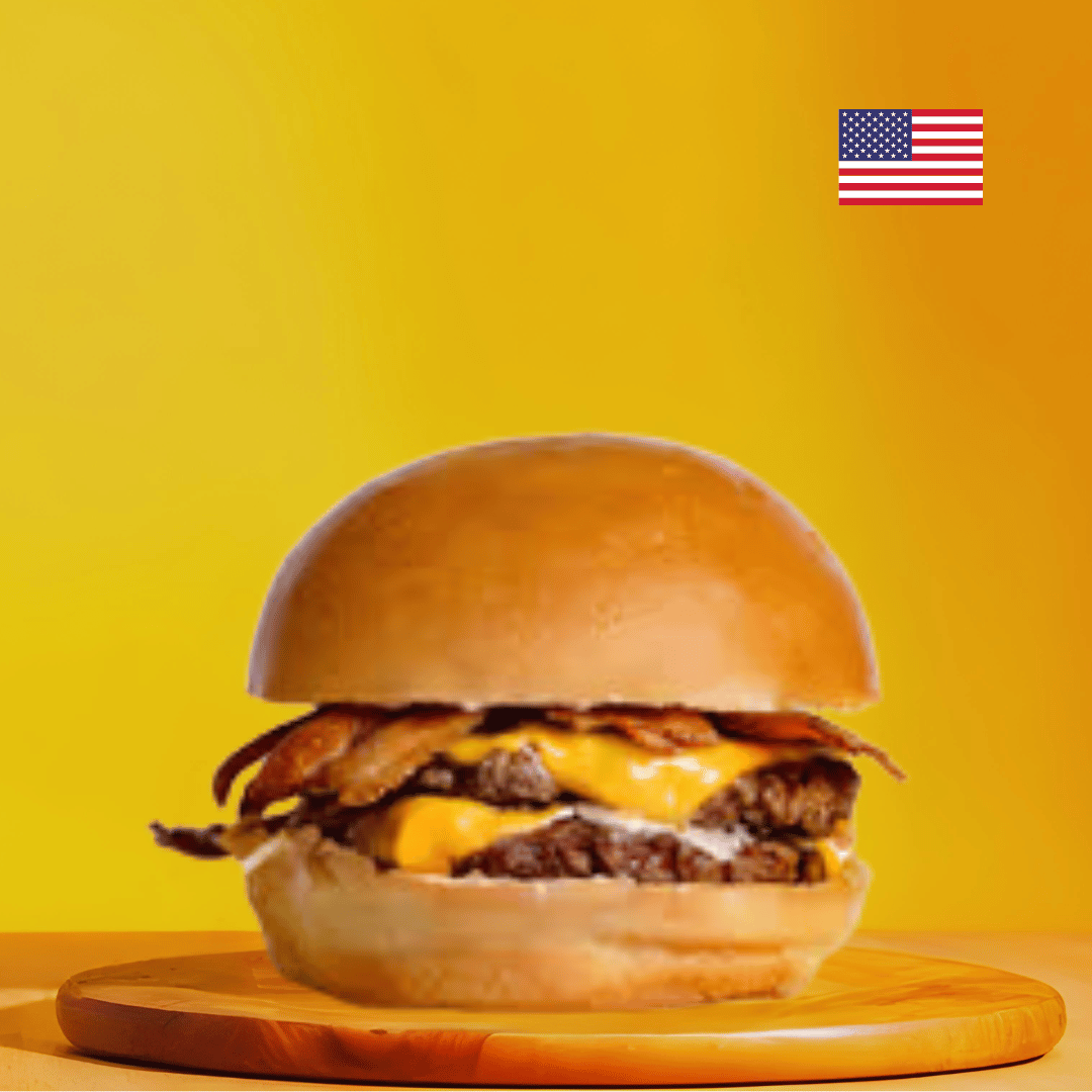 Double American Bacon Burger